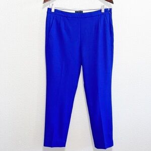 J. Crew Woman Martie Blue Casual WOOL Dress Pants Size 8